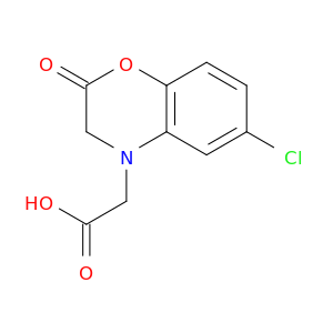 2-(6-Chloro-2-oxo-2H-benzo[b][1,4]oxazin-4(3H)-yl)acetic acid