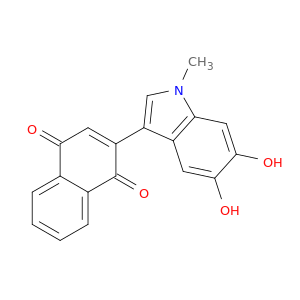 2-(5,6-Dihydroxy-1-methyl-1H-indol-3-yl)naphthalene-1,4-dione