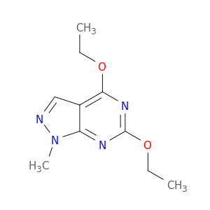 1H-Pyrazolo[3,4-d]pyrimidine,4,6-diethoxy-1-methyl-