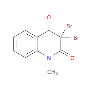 2,4(1H,3H)-Quinolinedione, 3,3-dibromo-1-methyl-