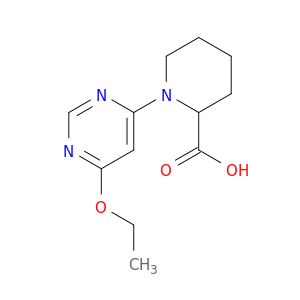 1-(6-乙氧基-嘧啶-4-基)-哌啶-2-羧酸