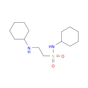 Ethanesulfonamide, N-cyclohexyl-2-(cyclohexylamino)-