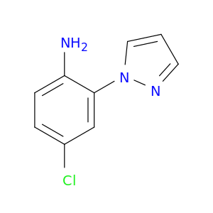 4-chloro-2-(1H-pyrazol-1-yl)aniline