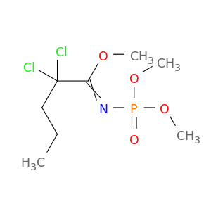 Pentanimidic acid, 2,2-dichloro-N-(dimethoxyphosphinyl)-, methyl ester