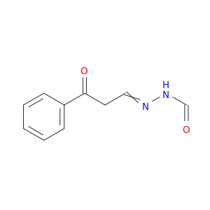 Hydrazinecarboxaldehyde, (3-oxo-3-phenylpropylidene)-
