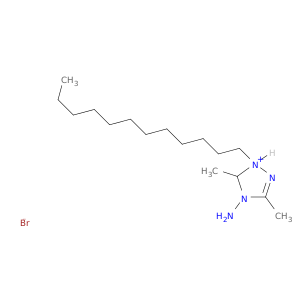 1H-1,2,4-Triazolium, 4-amino-1-dodecyl-3,5-dimethyl-, bromide