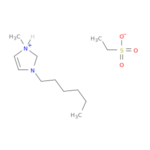1H-Imidazolium, 3-hexyl-1-methyl-, ethanesulfonate (1:1)