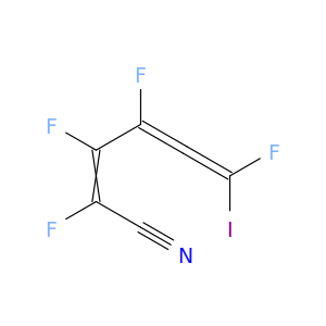 2,4,5-Hexatrienenitrile, 2,3,4,6-tetrafluoro-6-iodo-