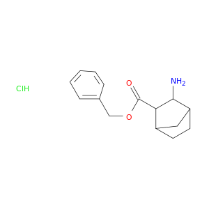 benzyl 3-aminobicyclo[2.2.1]heptane-2-carboxylate hydrochloride