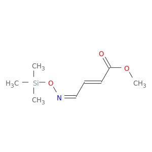 2-Butenoic acid, 4-[[(trimethylsilyl)oxy]imino]-, methyl ester, (Z,E)-
