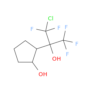 2-(1-chloro-1,1,3,3,3-pentafluoro-2-hydroxypropan-2-yl)cyclopentanol