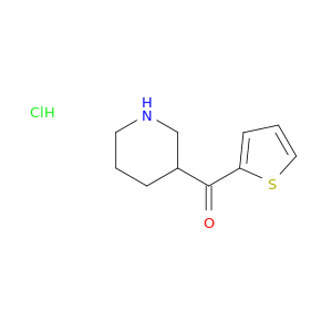 Piperidin-3-yl(thiophen-2-yl)methanone hydrochloride