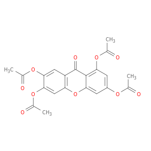 9H-Xanthen-9-one, 1,3,6,7-tetrakis(acetyloxy)-