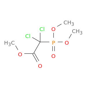 Acetic acid, dichloro(dimethoxyphosphinyl)-, methyl ester