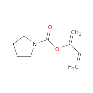 1-Pyrrolidinecarboxylic acid, 1-methylene-2-propenyl ester