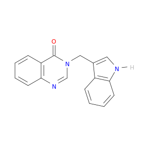 3-(1H-吲哚-3-基甲基)-4(3H)-喹唑啉酮