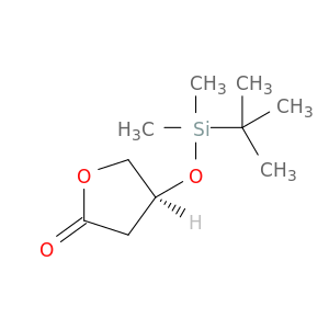 2(3H)-Furanone, 4-[[(1,1-dimethylethyl)dimethylsilyl]oxy]dihydro-, (4S)-