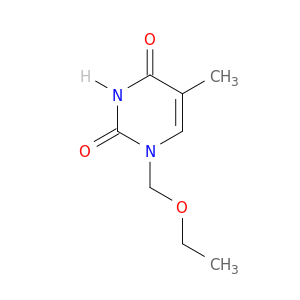 2,4(1H,3H)-Pyrimidinedione, 1-(ethoxymethyl)-5-methyl-