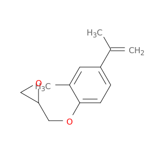 Oxirane, [[2-methyl-4-(1-methylethenyl)phenoxy]methyl]-