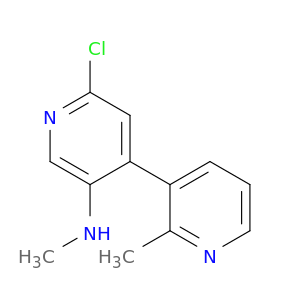 [3,4'-Bipyridin]-3'-amine, 6'-chloro-N,2-dimethyl-