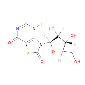 3-((2R,3R,4S,5R)-3,4-Dihydroxy-5-(hydroxymethyl)tetrahydrofuran-2-yl)thiazolo[4,5-d]pyrimidine-2,7(3H,4H)-dione