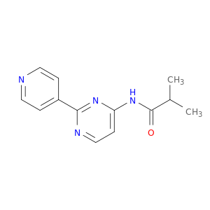 Propanamide, 2-methyl-N-[2-(4-pyridinyl)-4-pyrimidinyl]-