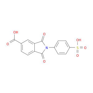 1H-Isoindole-5-carboxylic acid, 2,3-dihydro-1,3-dioxo-2-(4-sulfophenyl)-