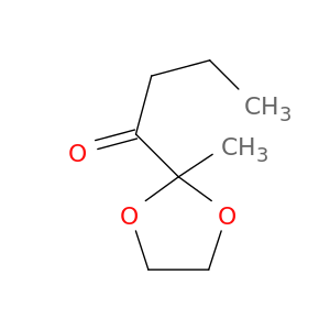 1-Butanone, 1-(2-methyl-1,3-dioxolan-2-yl)-