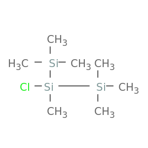 Trisilane, 2-chloro-1,1,1,2,3,3,3-heptamethyl-