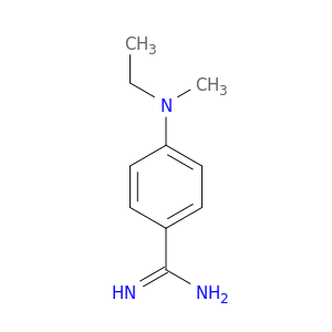 4-[Ethyl(methyl)amino]benzene-1-carboximidamide