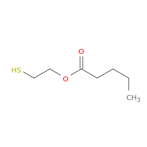 Pentanoic acid, 2-mercaptoethyl ester