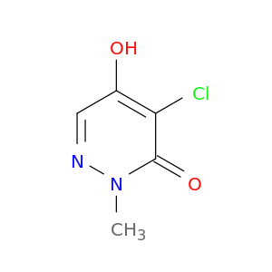 3(2H)-Pyridazinone, 4-chloro-5-hydroxy-2-methyl-