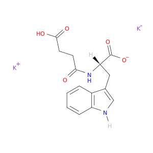 Tryptophan,N-(3-carboxy-1-oxopropyl)-, dipotassium salt (9CI)