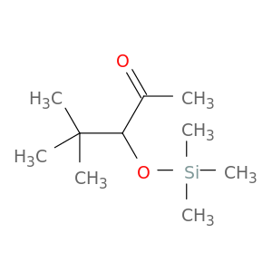2-Pentanone, 4,4-dimethyl-3-[(trimethylsilyl)oxy]-