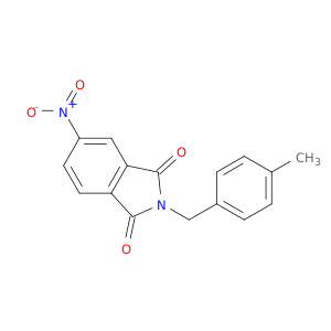 1H-Isoindole-1,3(2H)-dione, 2-[(4-methylphenyl)methyl]-5-nitro-
