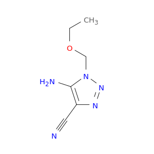 5-Amino-1-(ethoxymethyl)-1H-1,2,3-triazole-4-carbonitrile