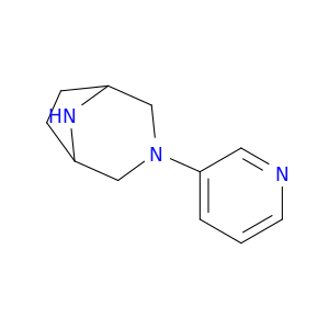 3,8-Diazabicyclo[3.2.1]octane,3-(3-pyridinyl)-