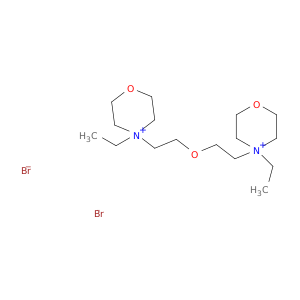 4,4'-(oxydiethane-2,1-diyl)bis(4-ethylmorpholin-4-ium) dibromide