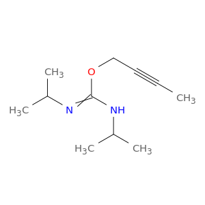 Carbamimidic acid, N,N'-bis(1-methylethyl)-, 2-butynyl ester