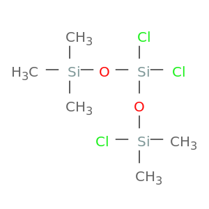 Trisiloxane, 1,3,3-trichloro-1,1,5,5,5-pentamethyl-