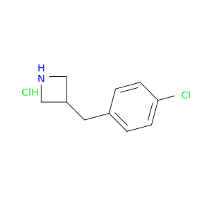3-[(4-chlorophenyl)methyl]azetidine hydrochloride
