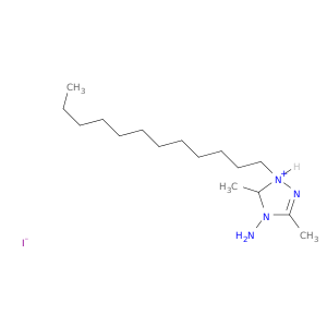 1H-1,2,4-Triazolium, 4-amino-1-dodecyl-3,5-dimethyl-, iodide