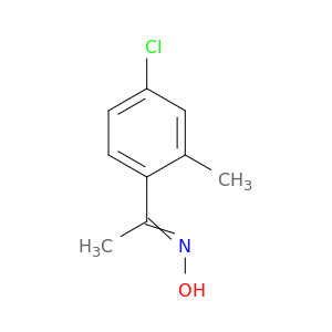 Ethanone, 1-(4-chloro-2-methylphenyl)-, oxime