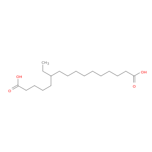 Hexadecanedioic acid, 6-ethyl-