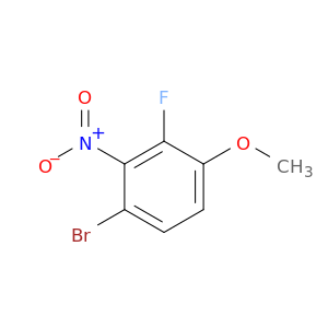 1-bromo-3-fluoro-4-methoxy-2-nitrobenzene