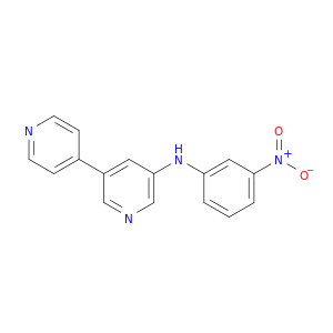 [3,4'-Bipyridin]-5-amine, N-(3-nitrophenyl)-
