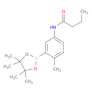 5-丁酰胺基-2-甲基苯硼酸频那醇酯
