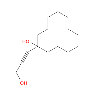 Cyclododecanol, 1-(3-hydroxy-1-propynyl)-