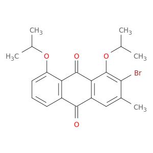 9,10-Anthracenedione, 2-bromo-3-methyl-1,8-bis(1-methylethoxy)-