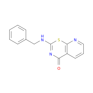4H-Pyrido[3,2-e]-1,3-thiazin-4-one, 2-[(phenylmethyl)amino]-